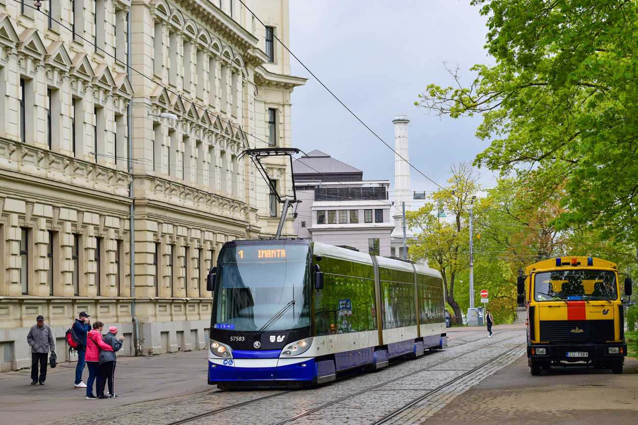 Riga, Škoda 15T2 ForCity Alfa Riga Nr. 57583