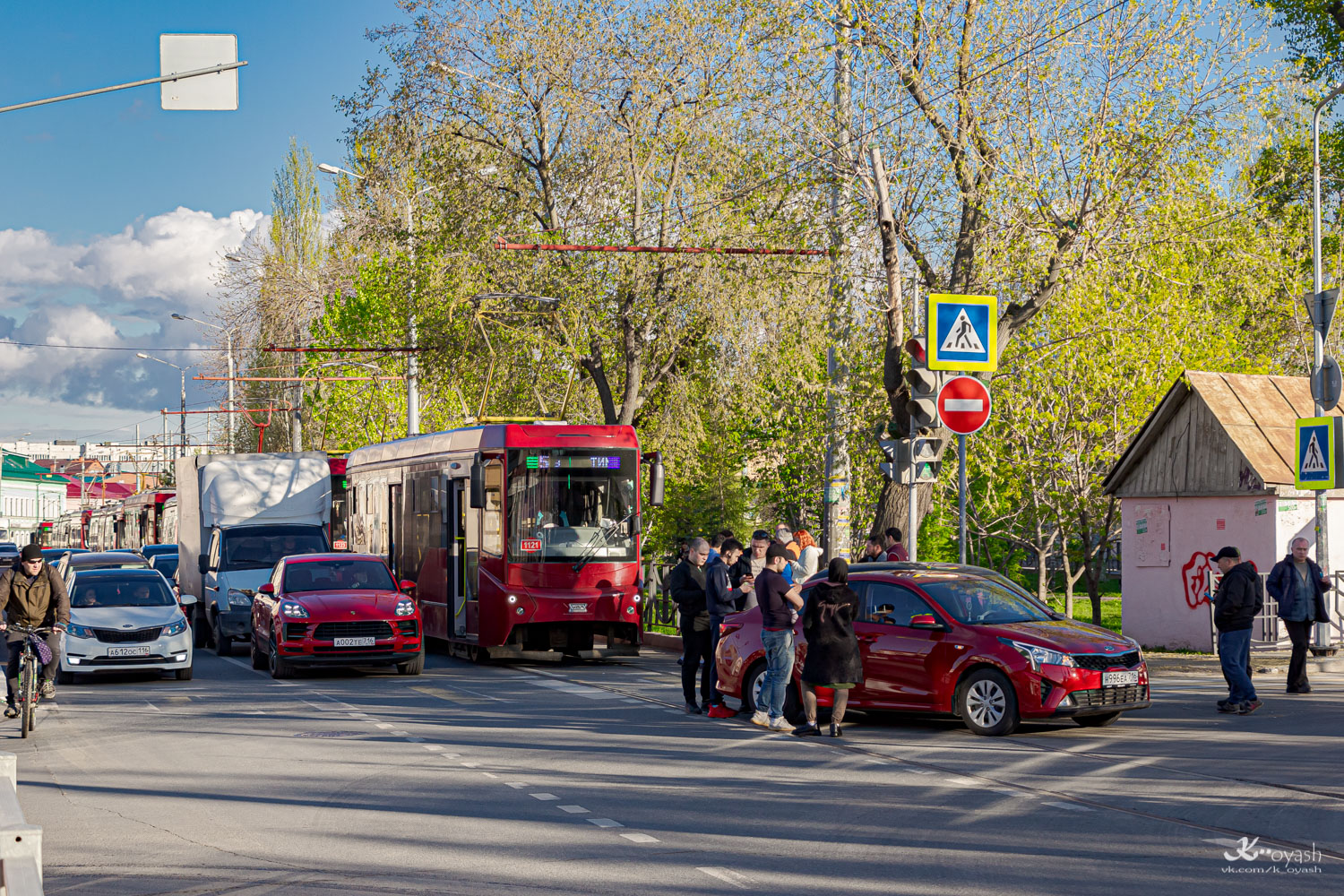 Kazaň — ET Lines [1] — Center; Kazaň — Road Accidents