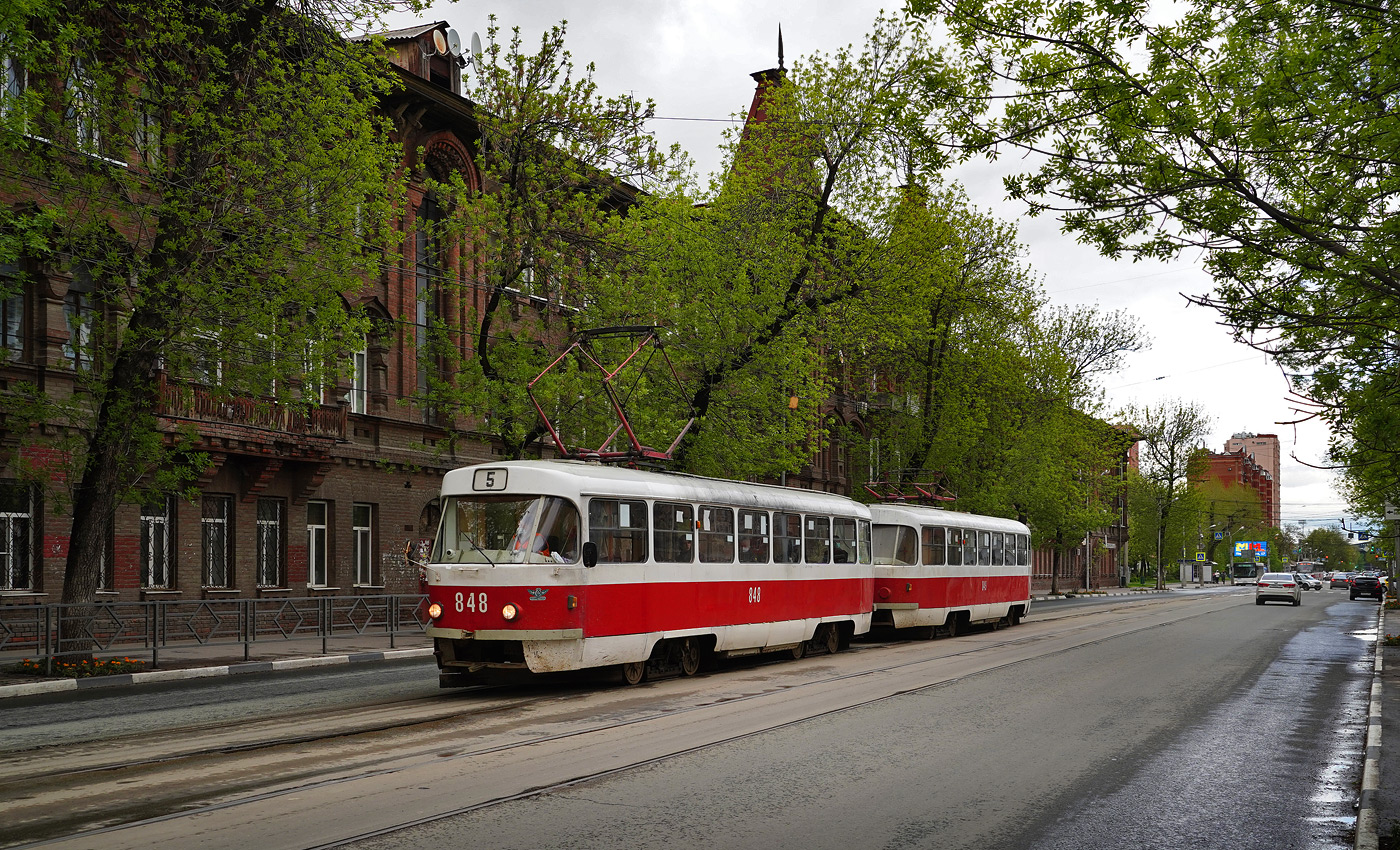 Самара, Tatra T3SU № 848