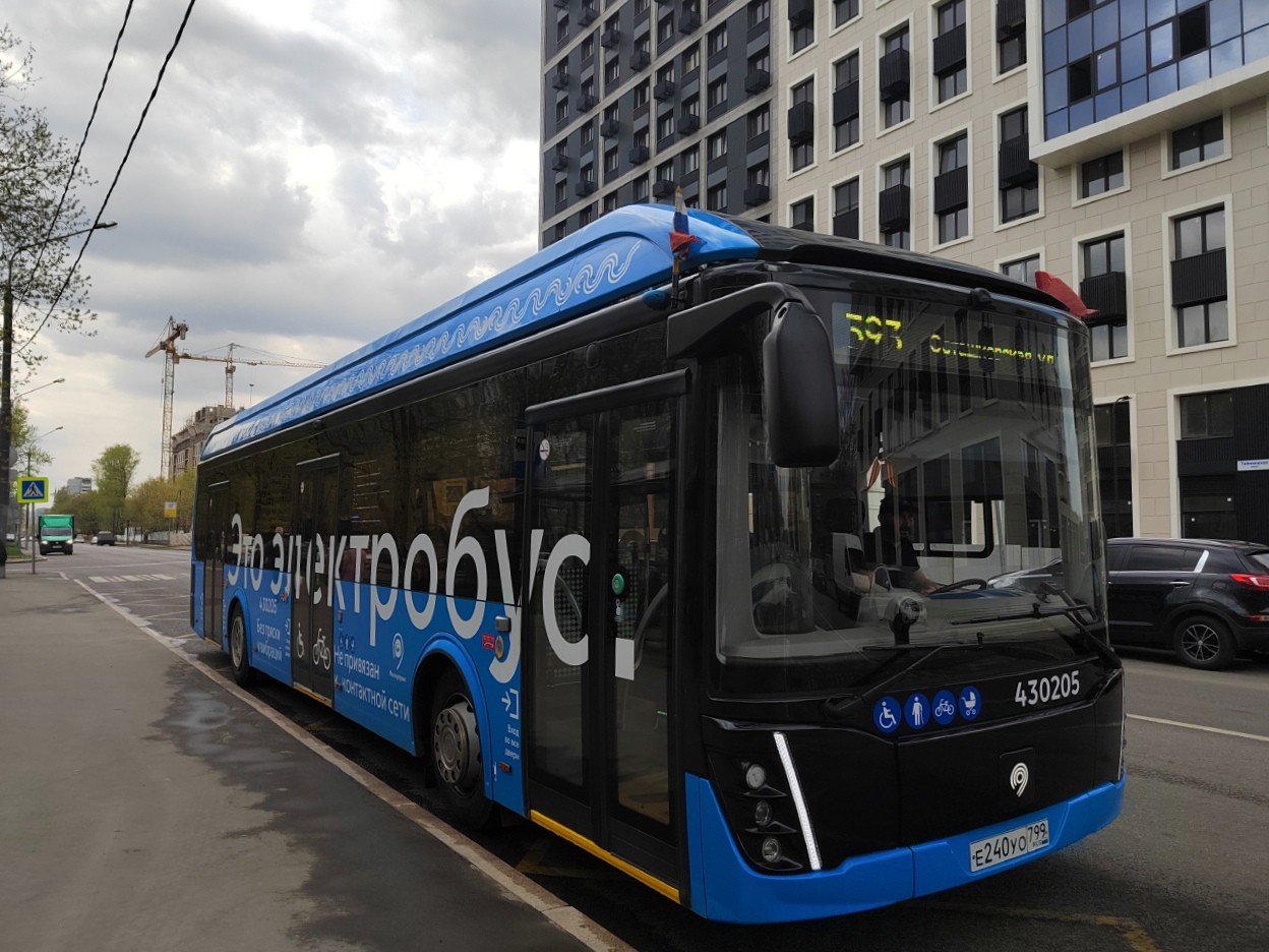 Москва, ЛиАЗ-6274 № 430205