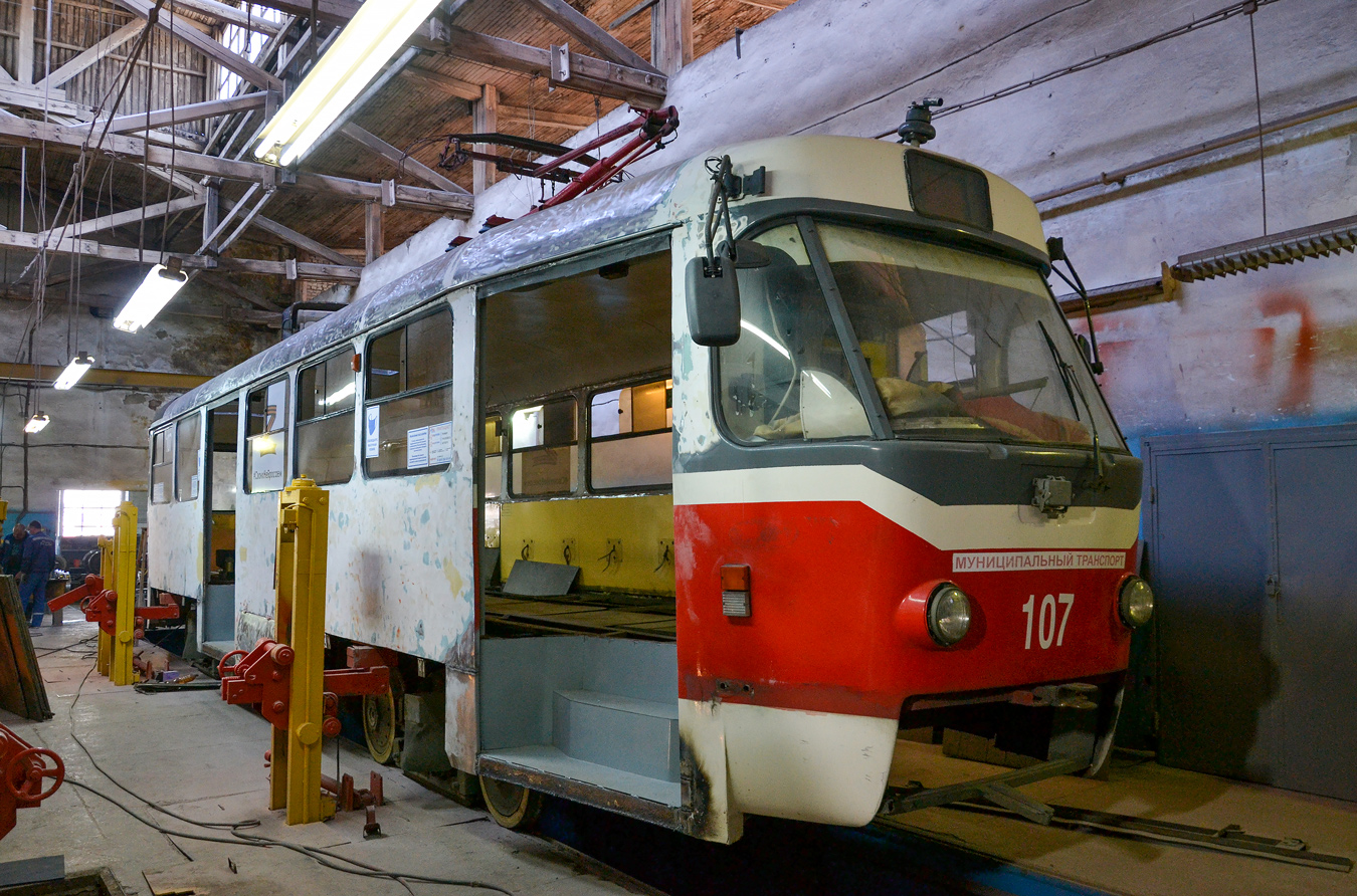 Краснодар, Tatra T3SU КВР ТМЗ № 107