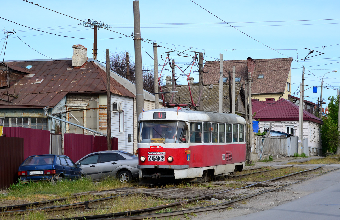 Волгоград, Tatra T3SU № 2692