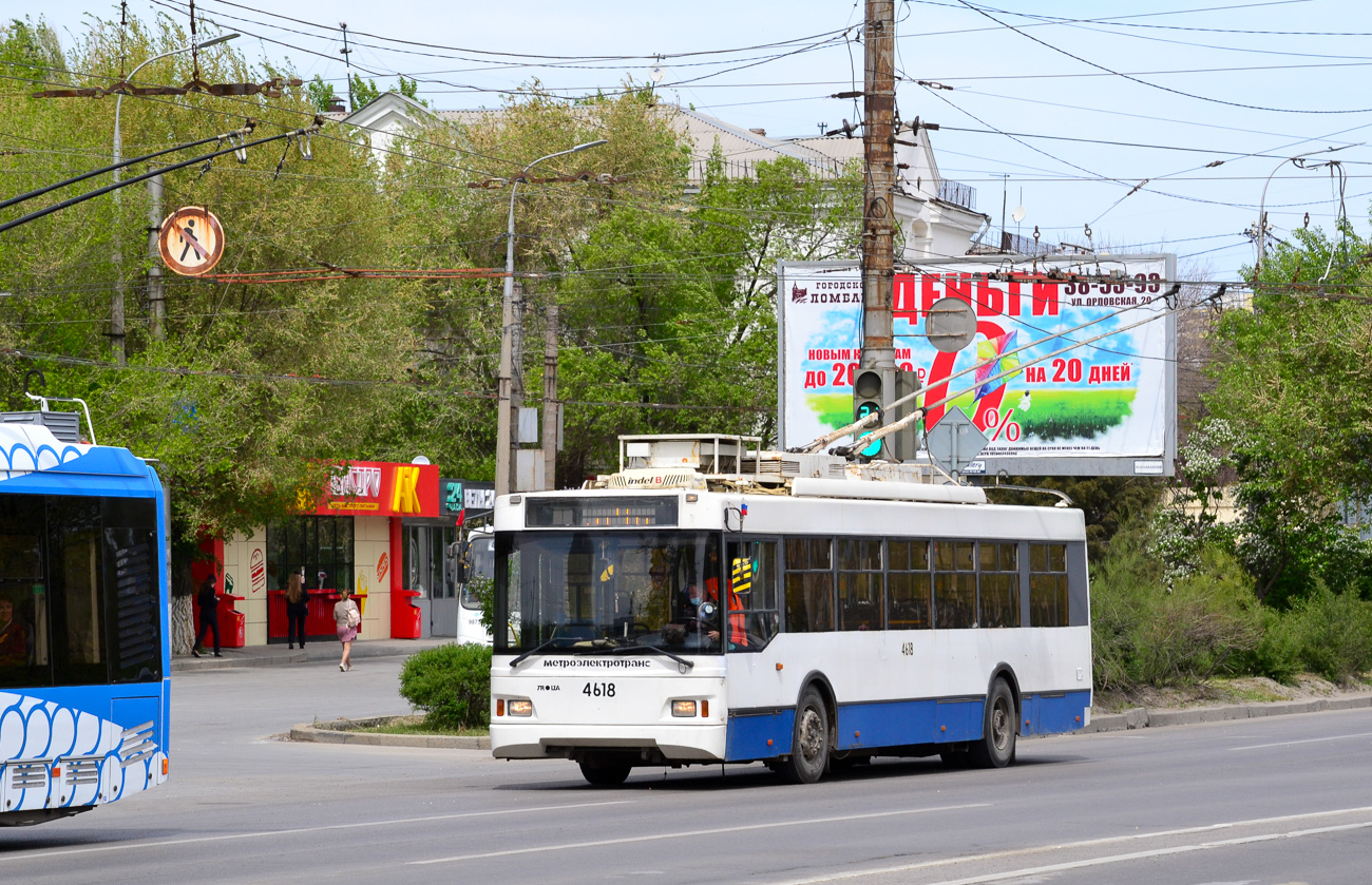 Волгоград, Тролза-5275.03 «Оптима» № 4618