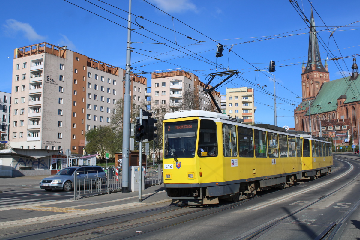 Ščecina, Tatra T6A2M № 213