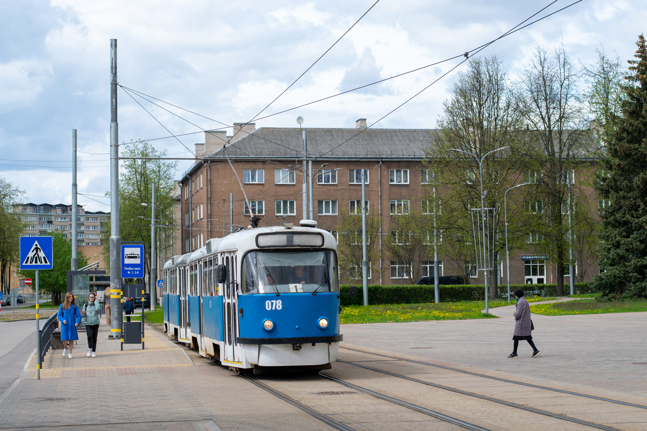 Даугавпилс, Tatra T3DC1 № 078 Даугавпилс, Tatra T3DC1 № 078