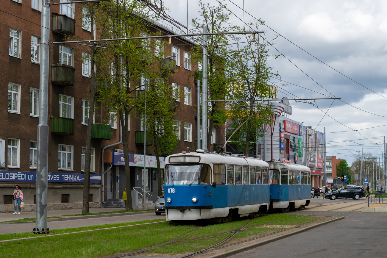 Daugavpils, Tatra T3DC1 # 078 Daugavpils, Tatra T3DC1 # 078