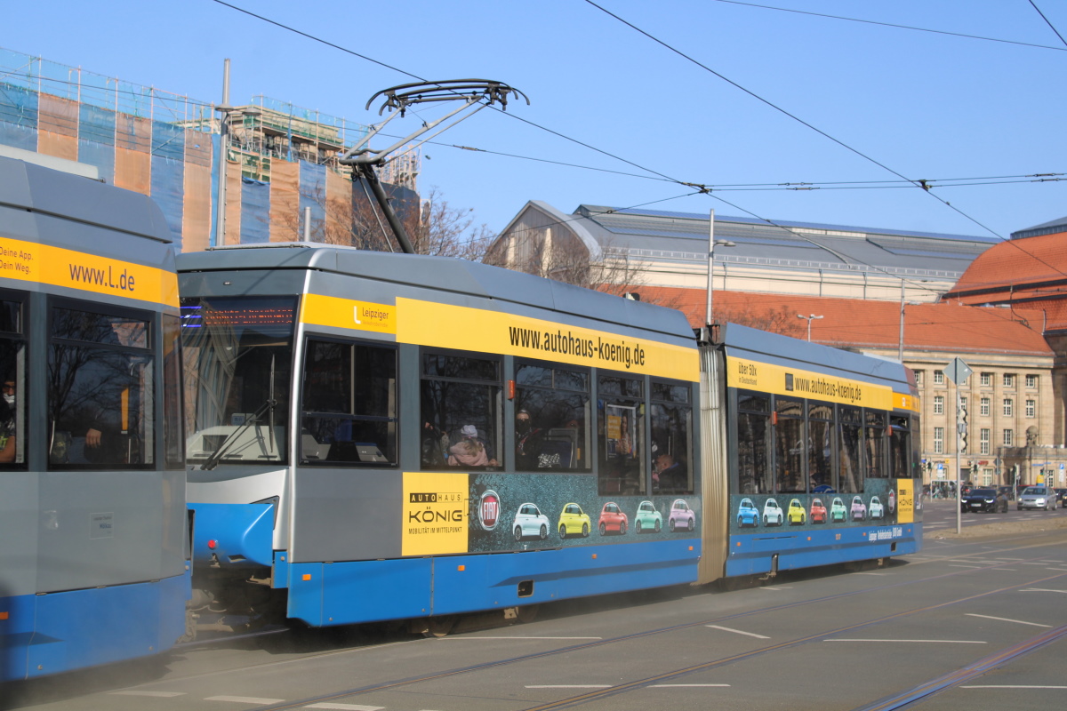 Лейпциг, Leoliner Fahrzeug-Bau Leipzig NGTW6L № 1317