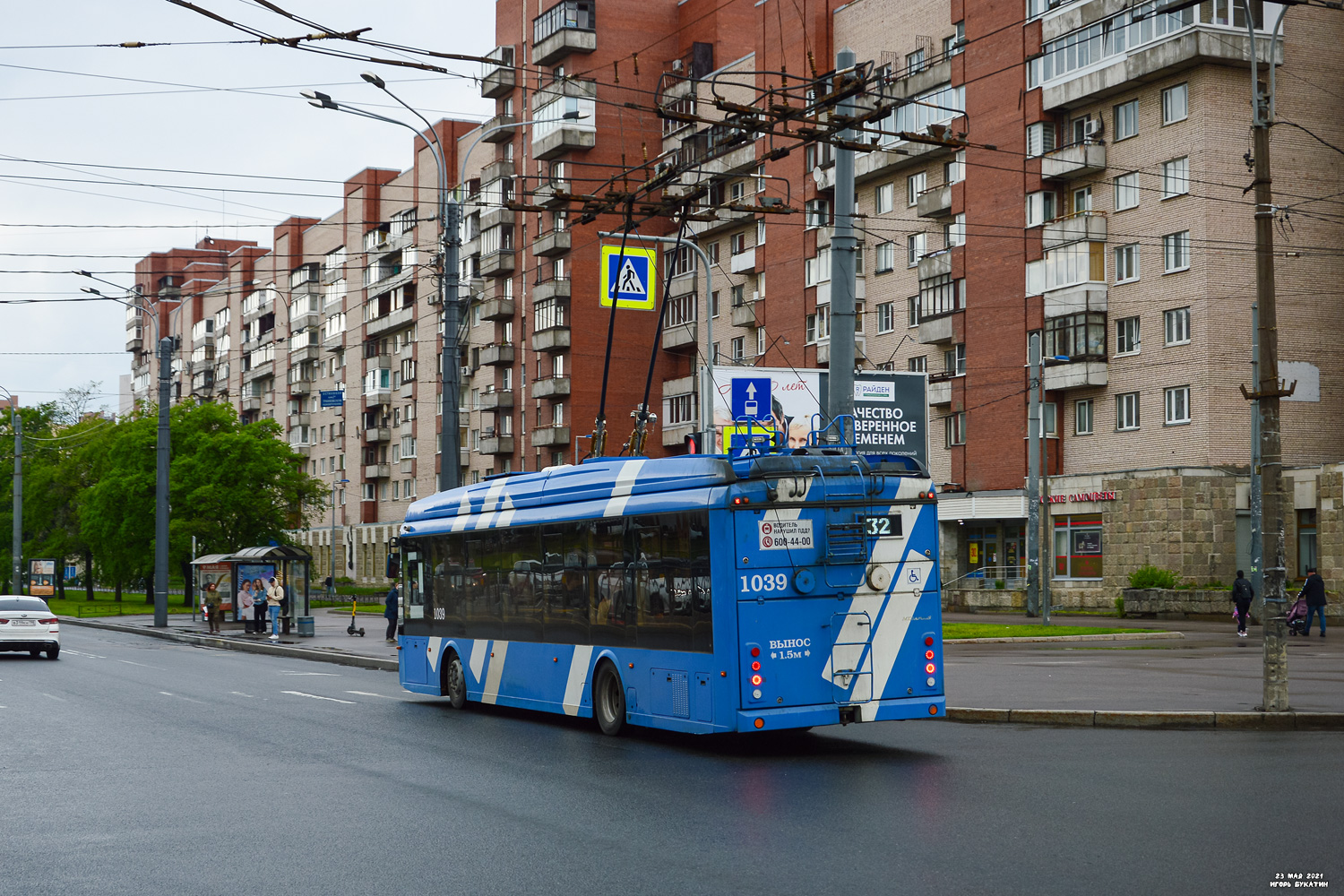 Санкт-Петербург, Тролза-5265.08 «Мегаполис» № 1039