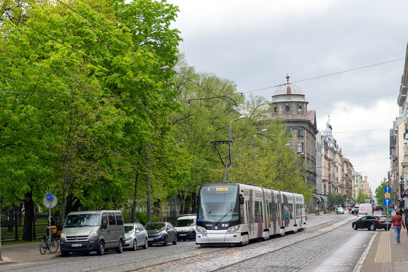 Рига, Škoda 15T2А ForCity Alfa Riga № 58545