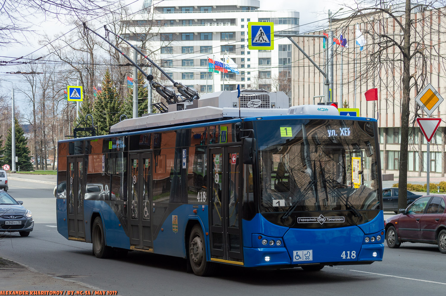 Петрозаводск, ВМЗ-5298.01 «Авангард» № 418
