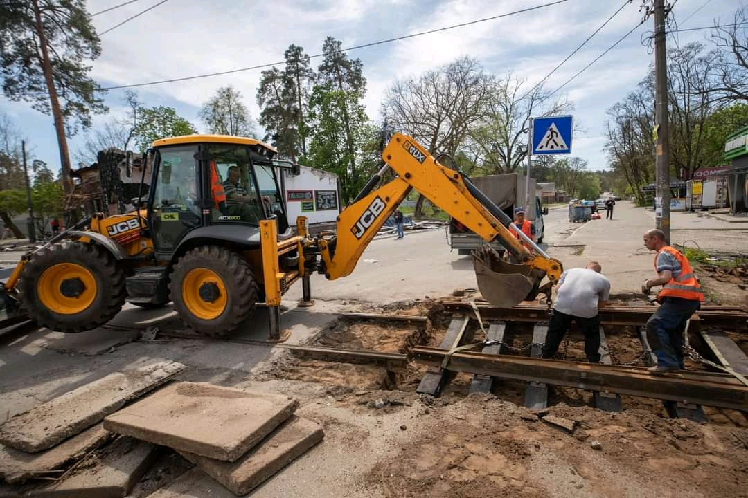 Киев — Восстановление трамвайной линии в Пуще-Водице; Киев — Трамвайные линии: Подольская сеть — север Киев — Восстановление трамвайной линии в Пуще-Водице; Киев — Трамвайные линии: Подольская сеть — север