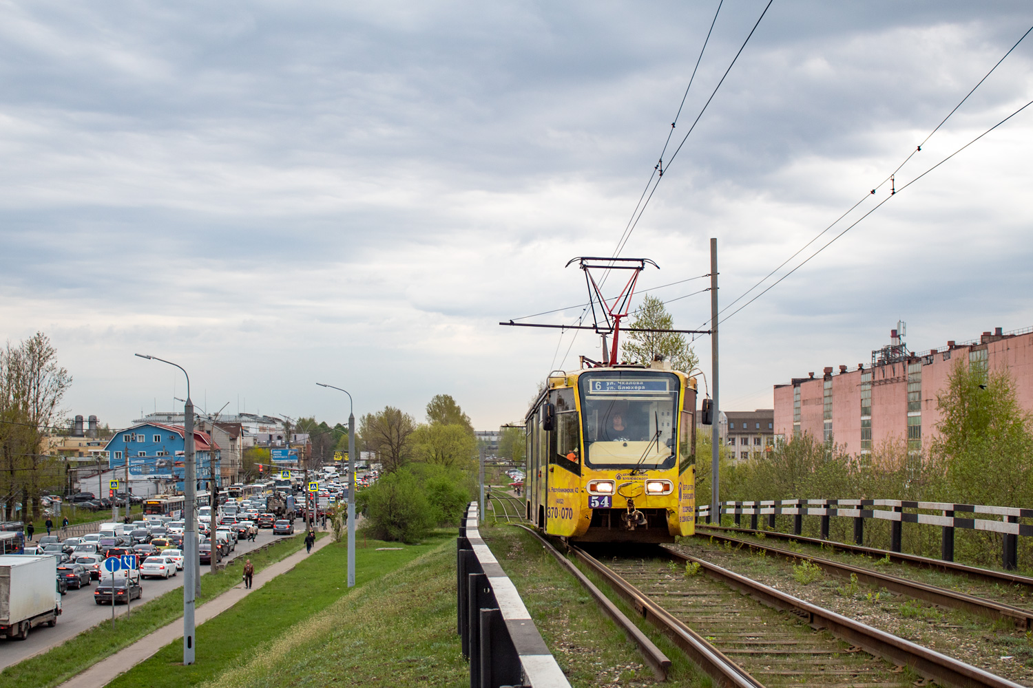 Ярославль, 71-619КТ № 54; Ярославль — Происшествия