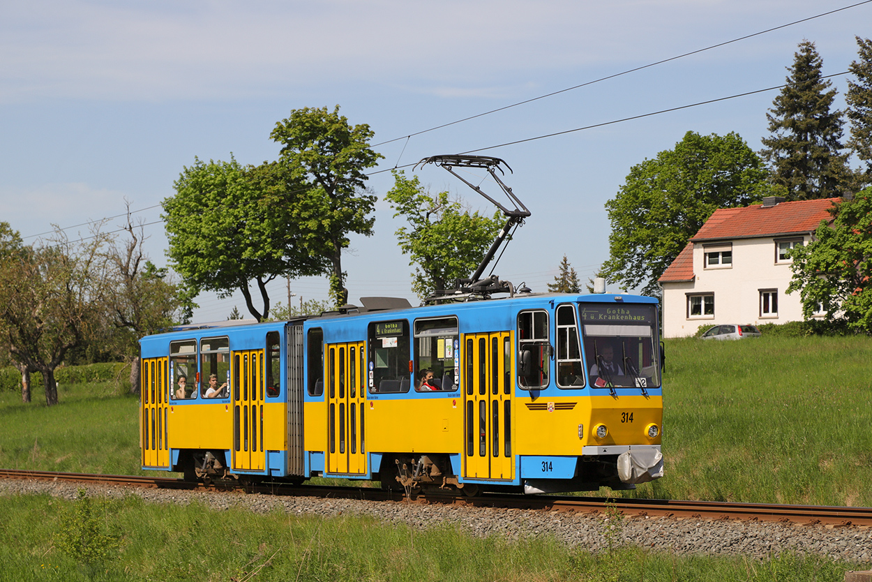 Гота, Tatra KT4DC № 314
