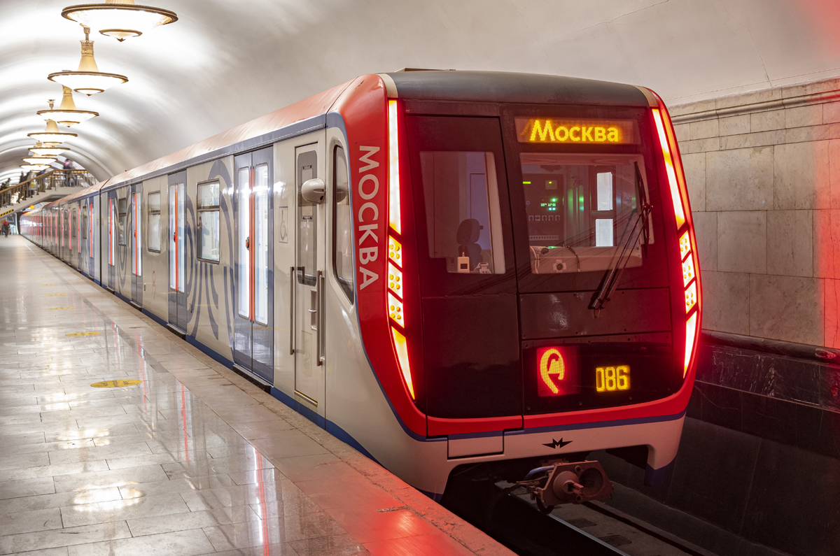 Москва, 81-765.2 «Москва» № 65249; Москва — Выставка подвижного состава и Парад поездов к 87-летию Московского метрополитена 13 — 16 мая 2022