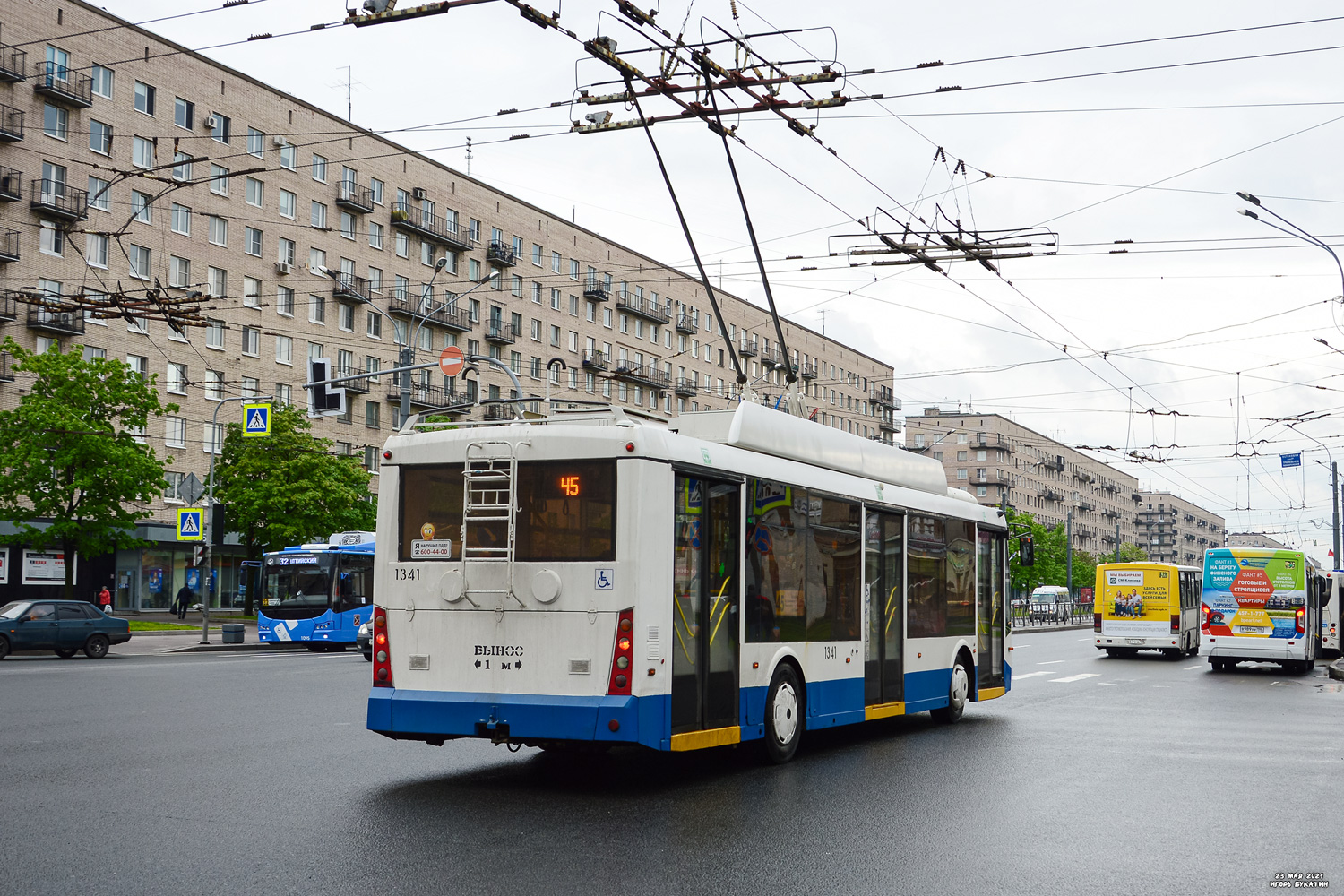Санкт-Петербург, Тролза-5265.00 «Мегаполис» № 1341