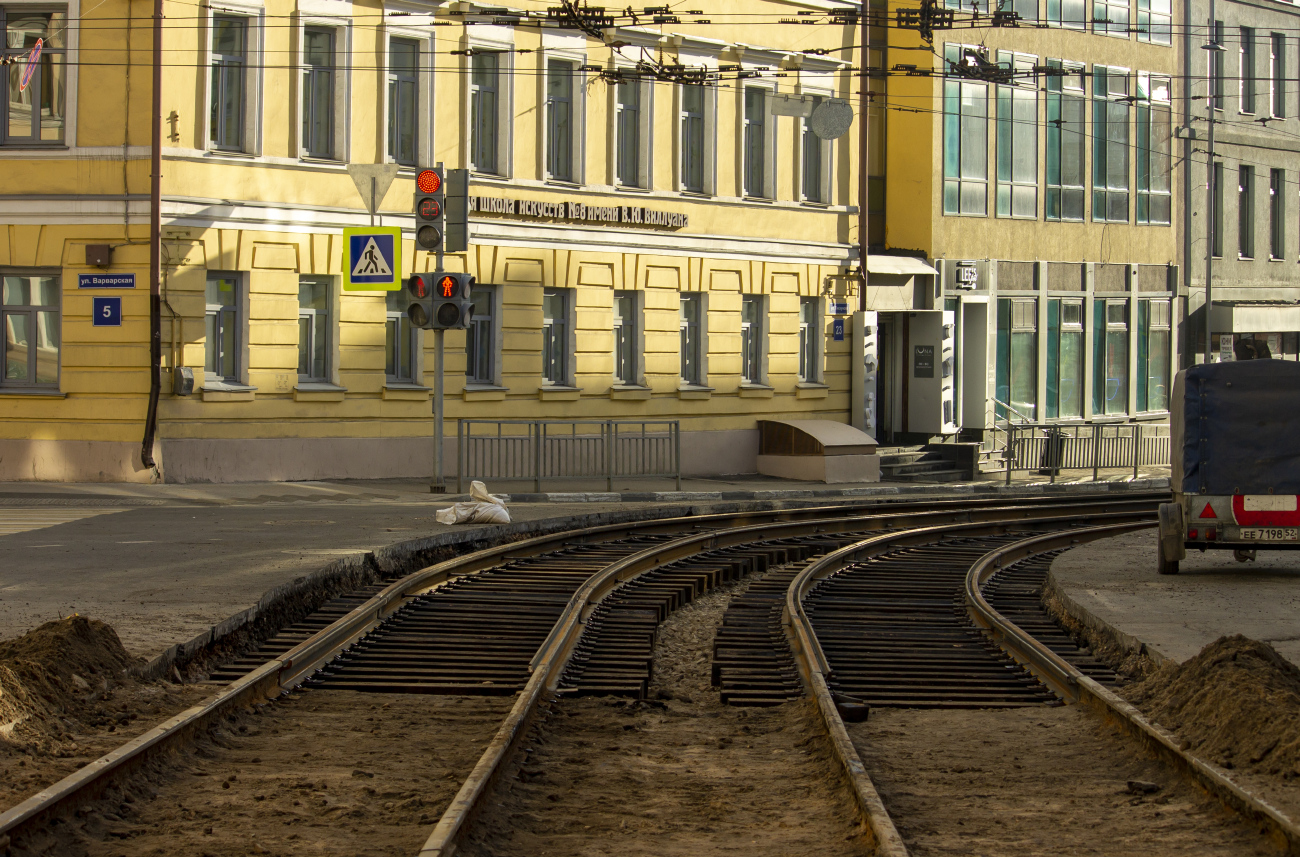 Nizhny Novgorod — Reconstructions; Nizhny Novgorod — Tram lines