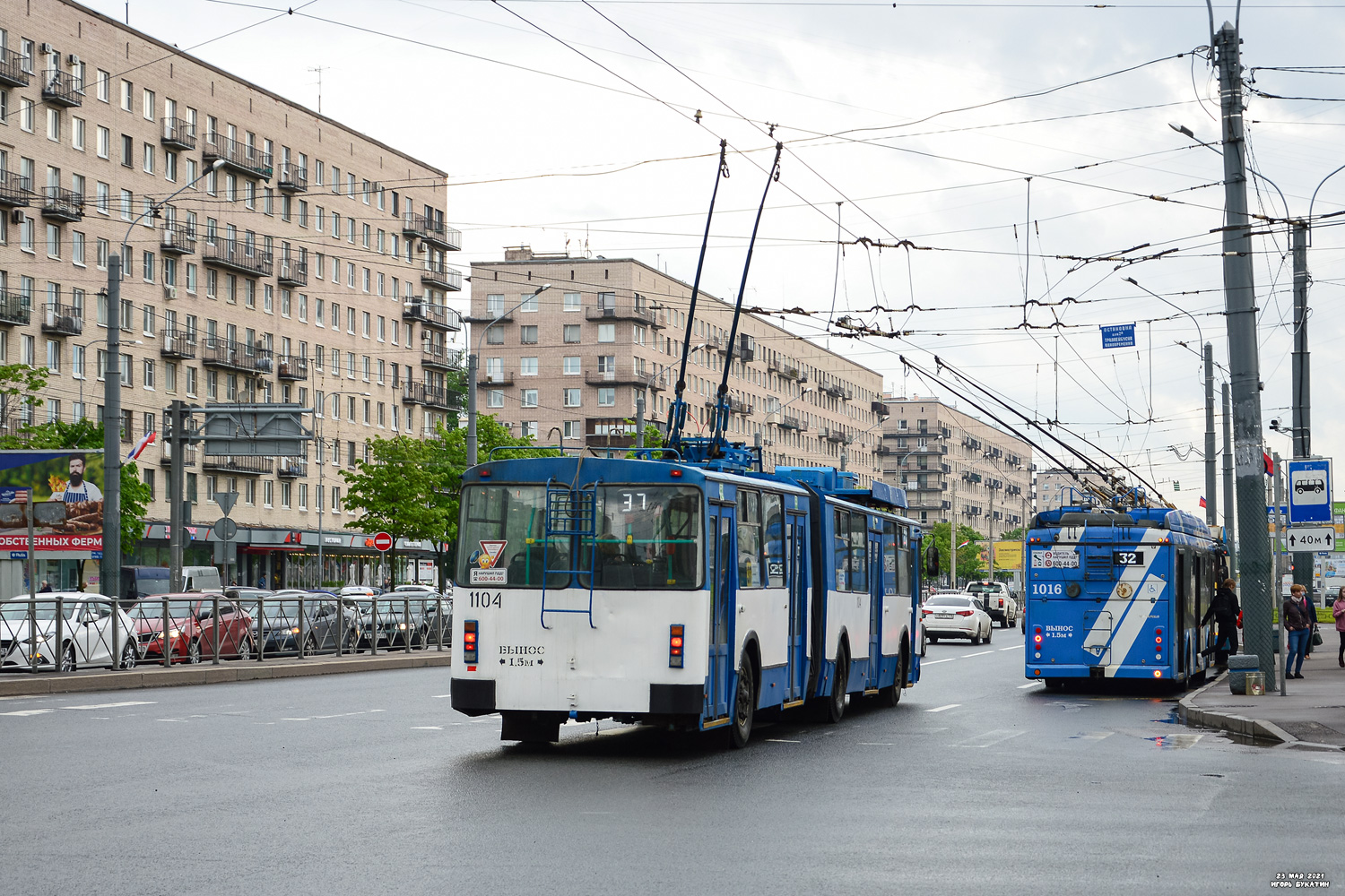 Санкт-Петербург, ЗиУ-683БМ1 № 1104