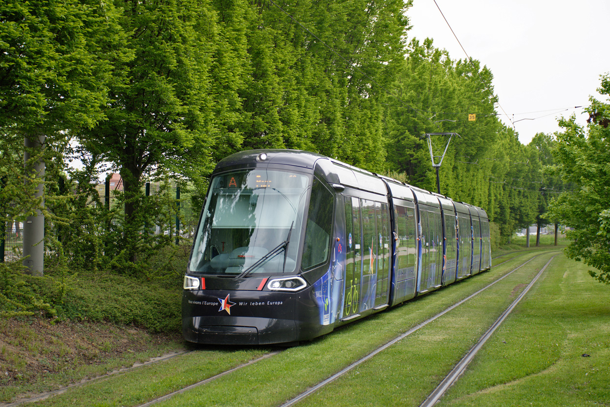 Strasbourg, Alstom Citadis 403NG N°. 3002