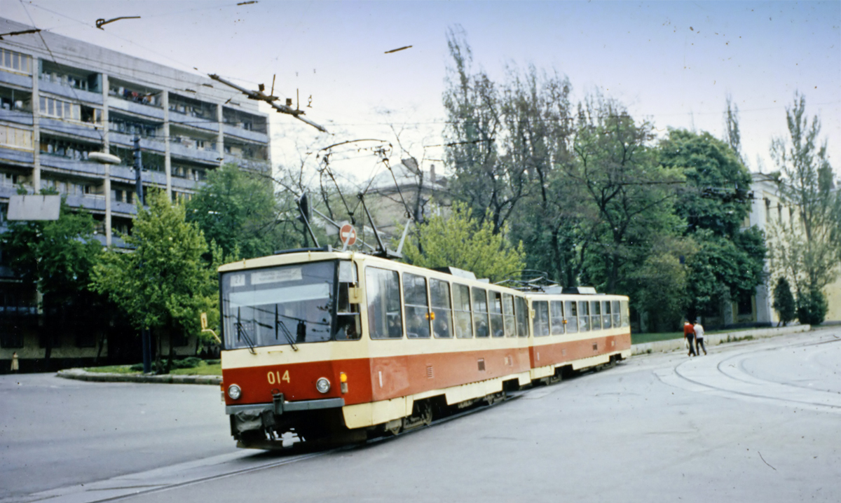 Киев, Tatra T6B5SU № 014; Киев — Исторические фотографии
