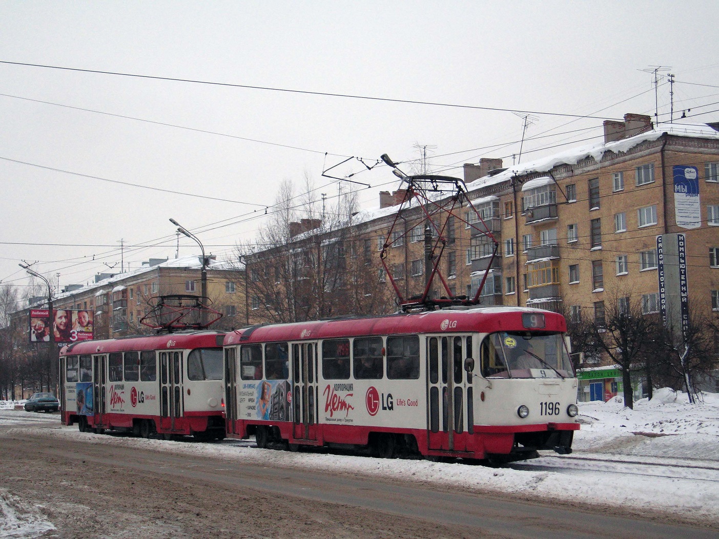 Ижевск, Tatra T3SU № 1196
