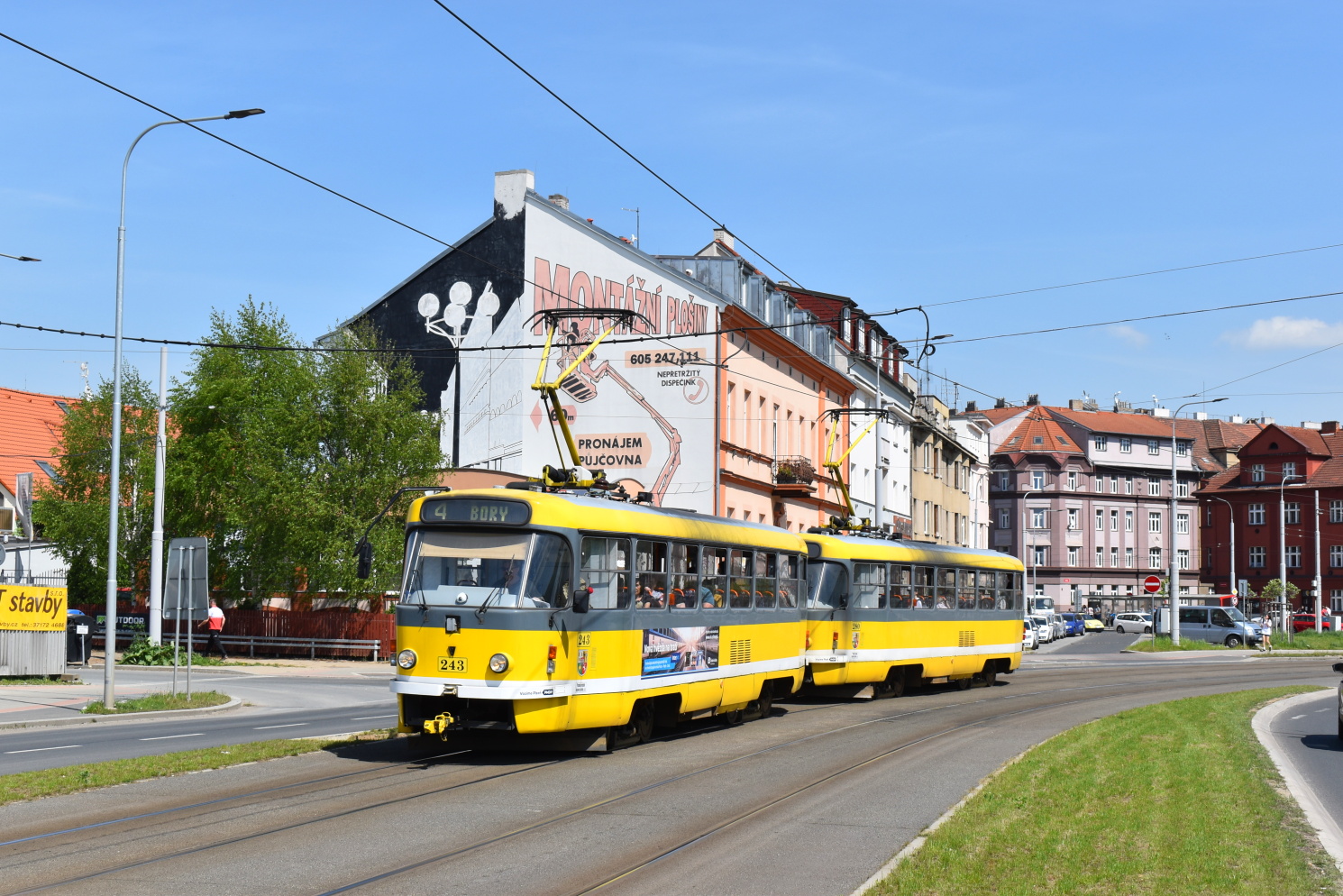 Пльзень, Tatra T3R.P № 243