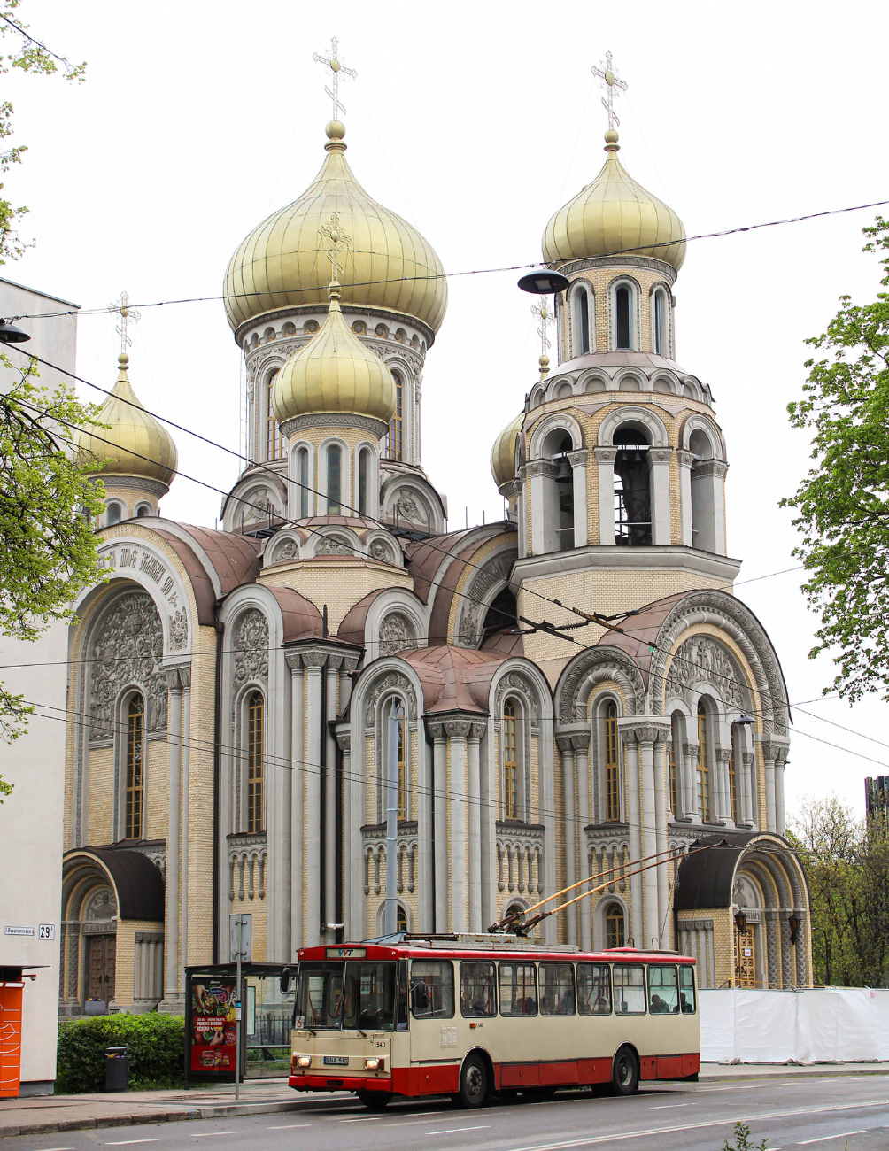 Вильнюс, Škoda 14Tr89/6 № 1540