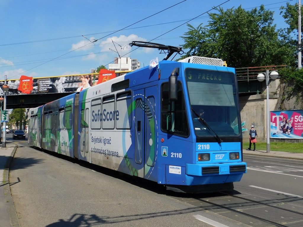 Загреб, Končar TMK 2100 № 2110