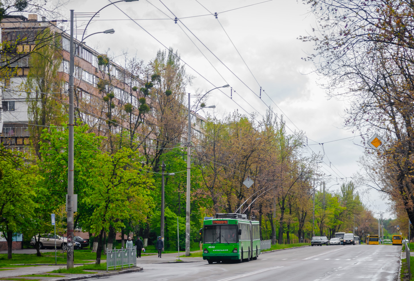 Киев — Троллейбусные линии: Левый берег