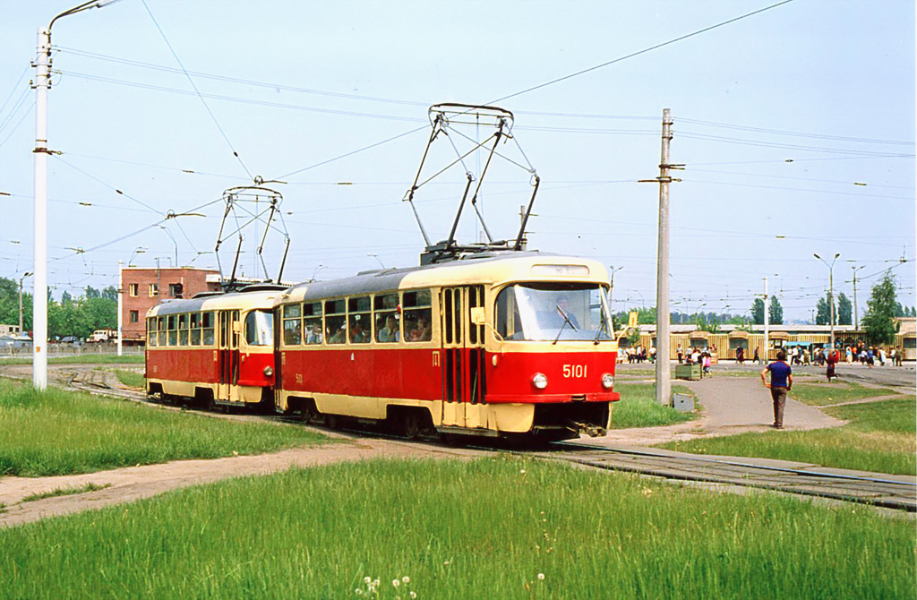 Киев, Tatra T3SU (двухдверная) № 5101; Киев — Исторические фотографии