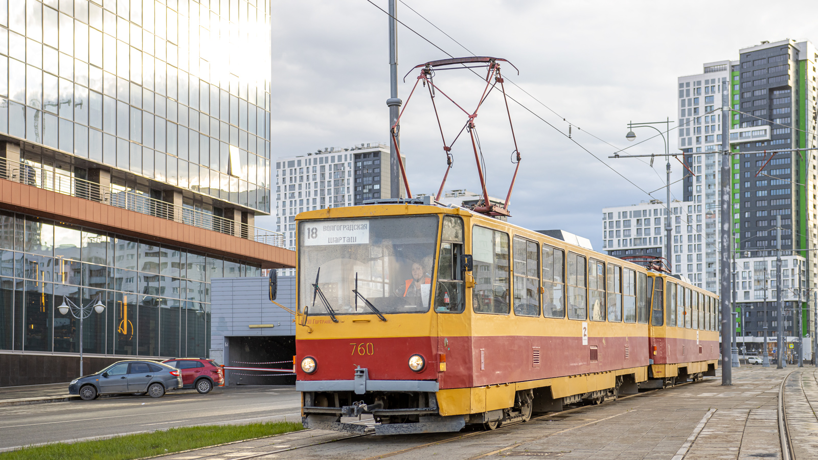 Екатеринбург, Tatra T6B5SU № 760
