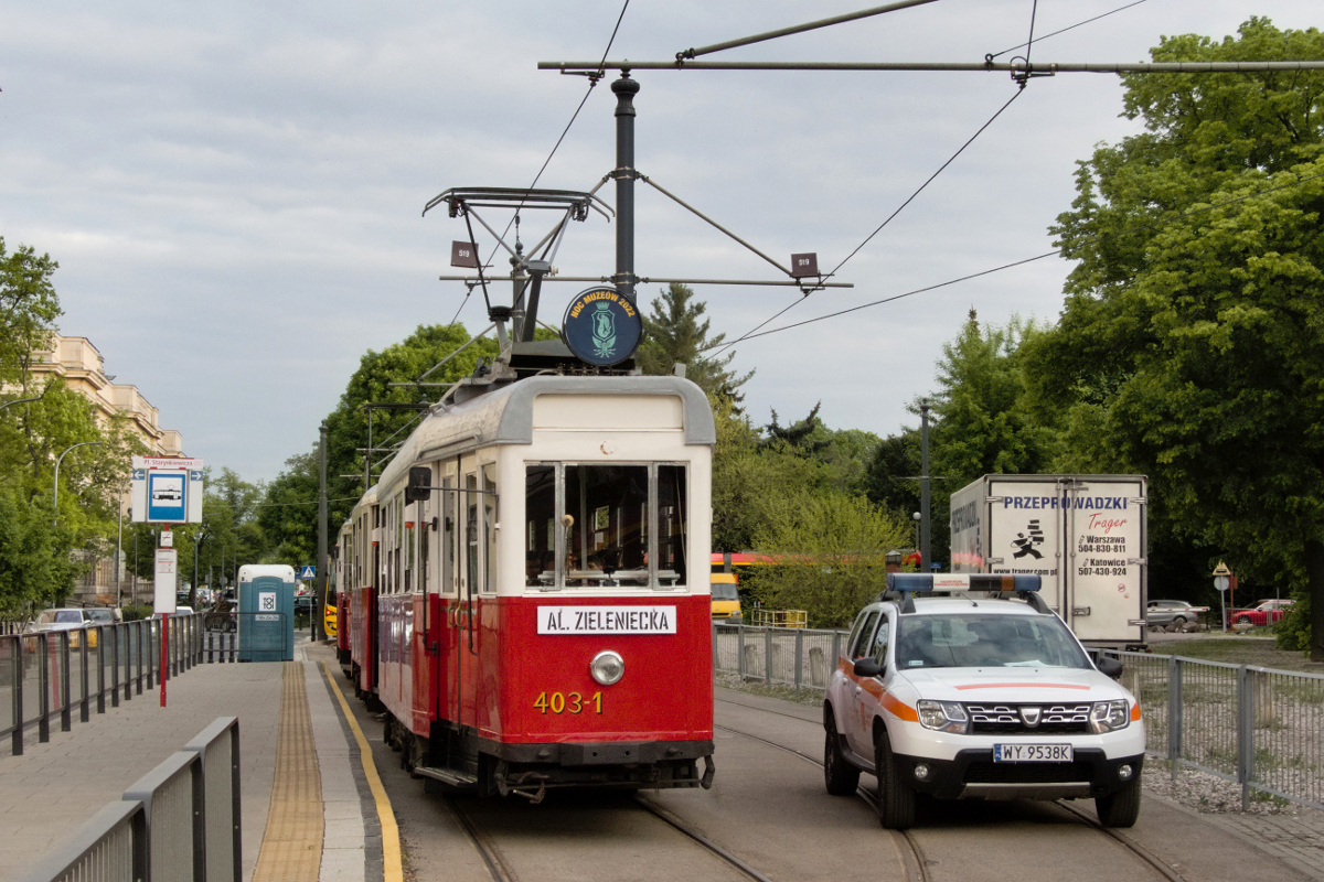 Варшава, WIwK/GFW K № 403-1; Варшава — Ночь музеев