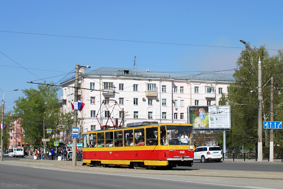 Барнаул, Tatra T6B5SU № 3148