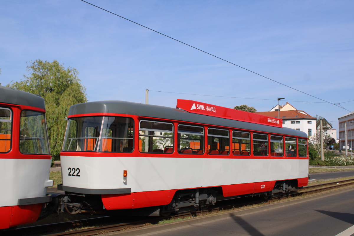 Галле, Tatra B4DC № 222