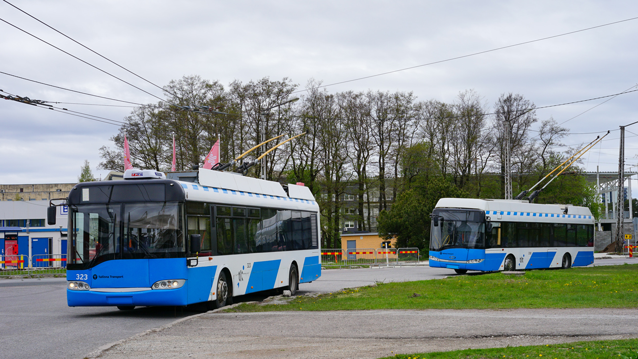 Таллин, Solaris Trollino II 12 Ganz № 323