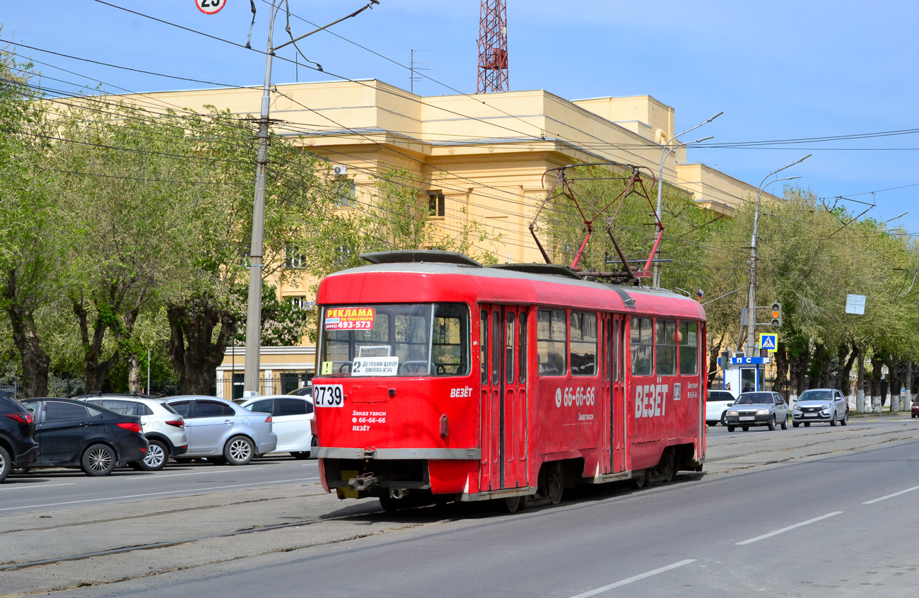 Волгоград, Tatra T3SU № 2739