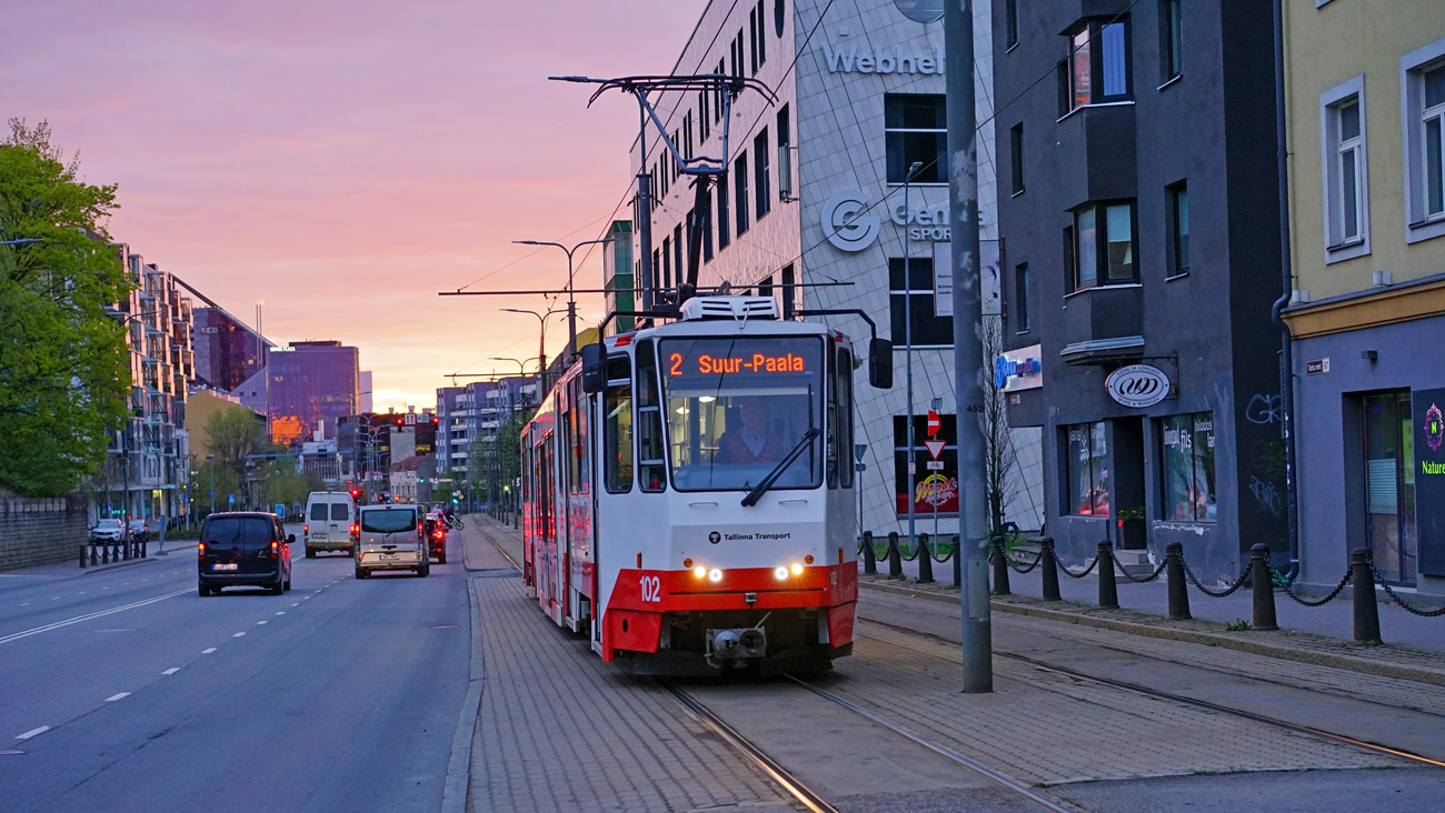 Таллин, Tatra KT6TM № 102