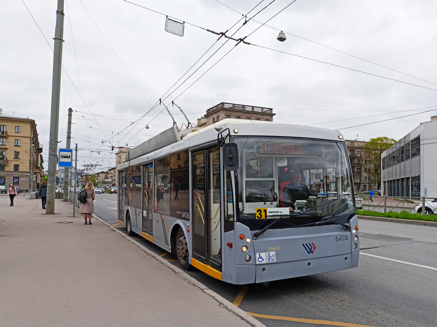 Санкт-Петербург, Тролза-5265.00 «Мегаполис» № 6406