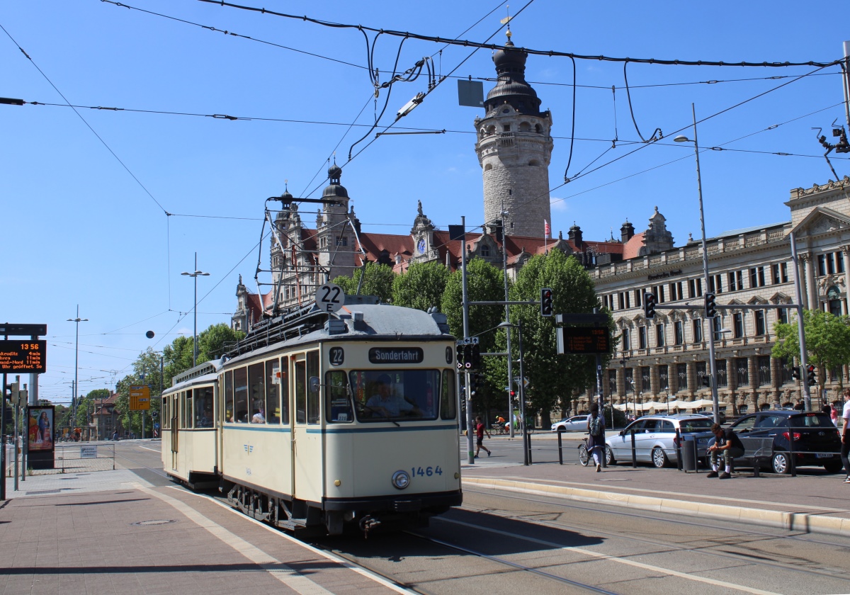 Лейпциг, Двухосный моторный Dessau № 1464 Лейпциг, Двухосный моторный Dessau № 1464
