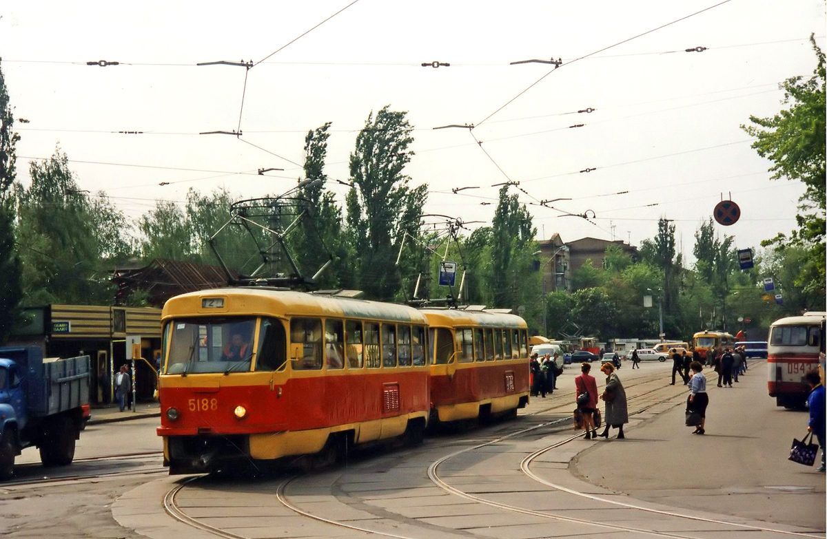 Киев, Tatra T3SU (двухдверная) № 5188; Киев — Исторические фотографии