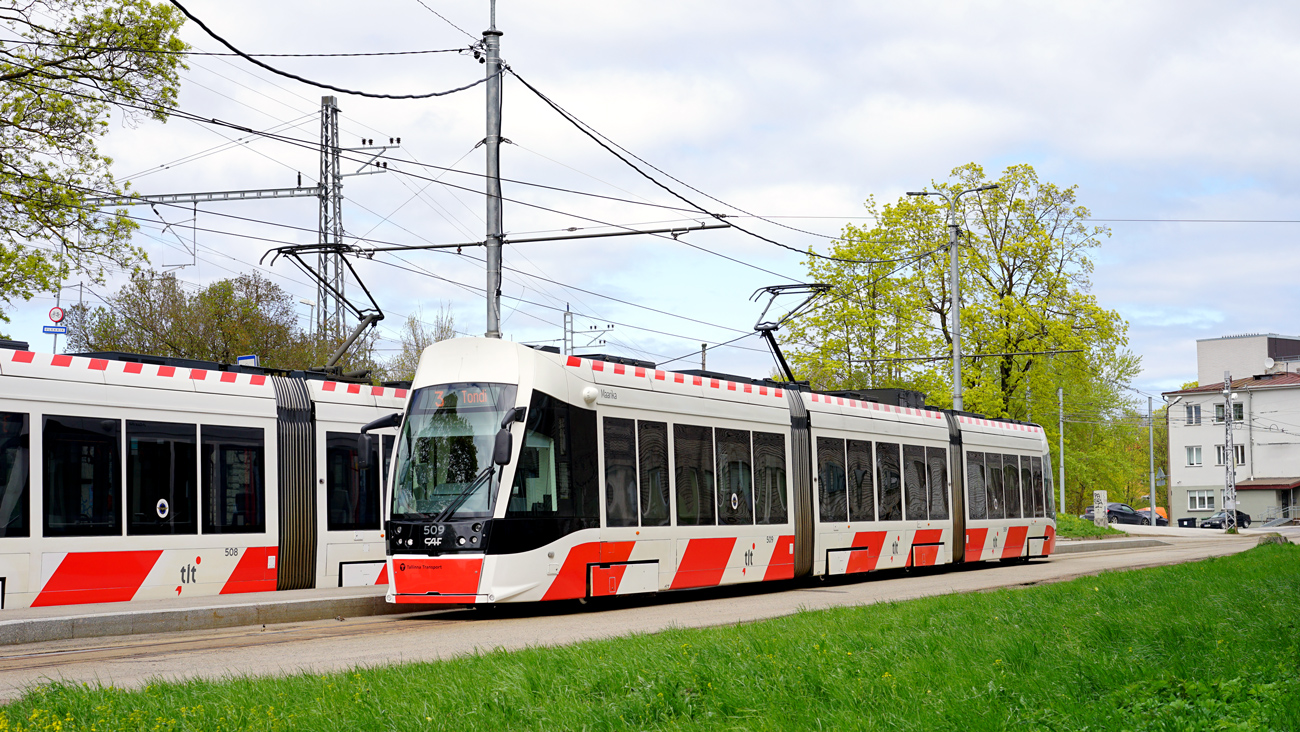 Таллин, CAF Urbos AXL № 509