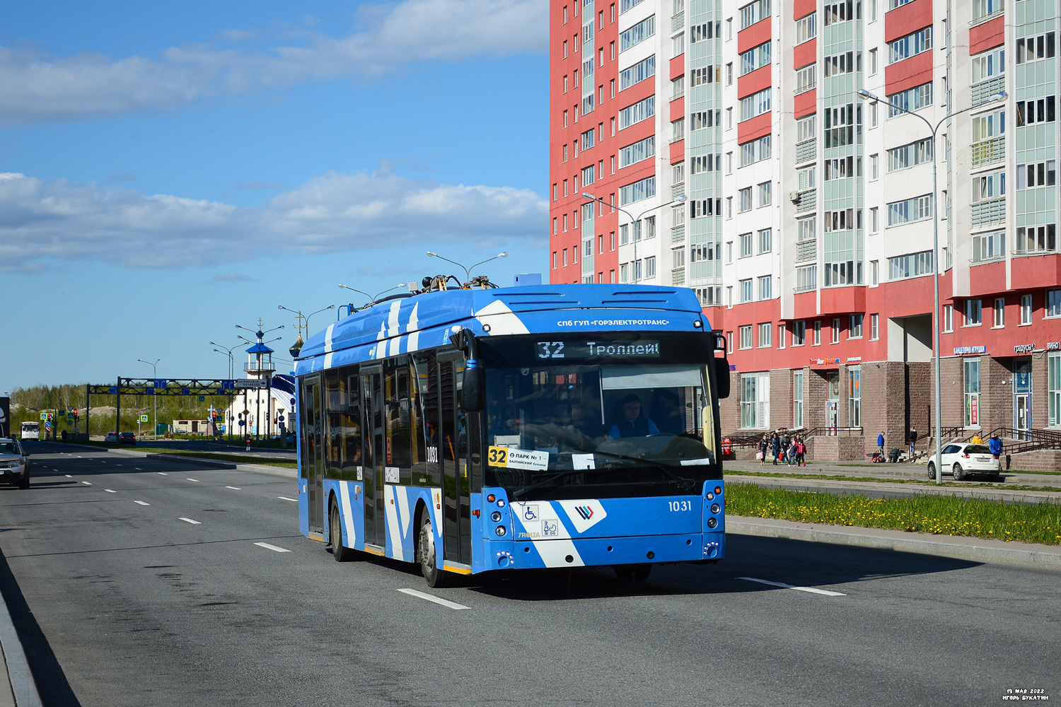 Санкт-Петербург, Тролза-5265.08 «Мегаполис» № 1031