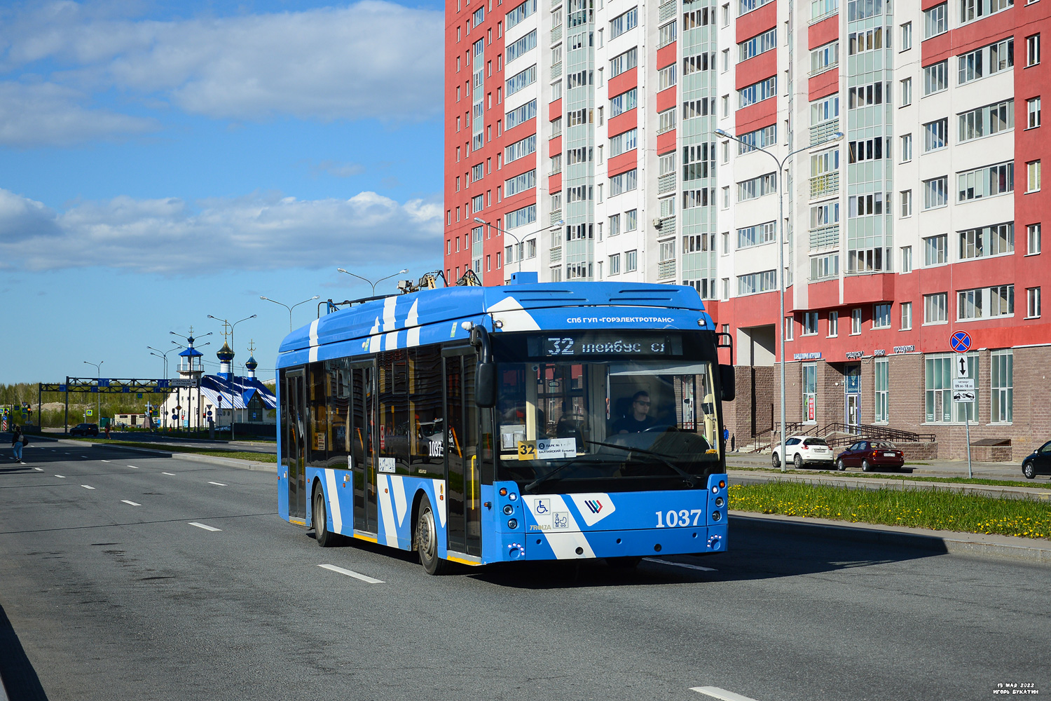 Санкт-Петербург, Тролза-5265.08 «Мегаполис» № 1037