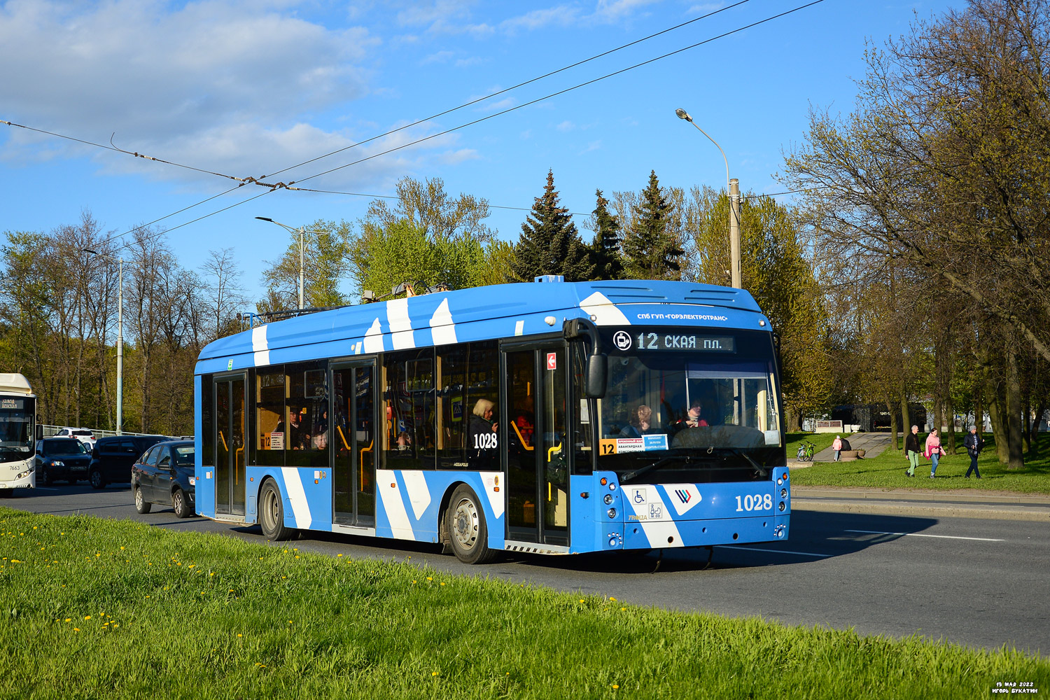 Санкт-Петербург, Тролза-5265.08 «Мегаполис» № 1028
