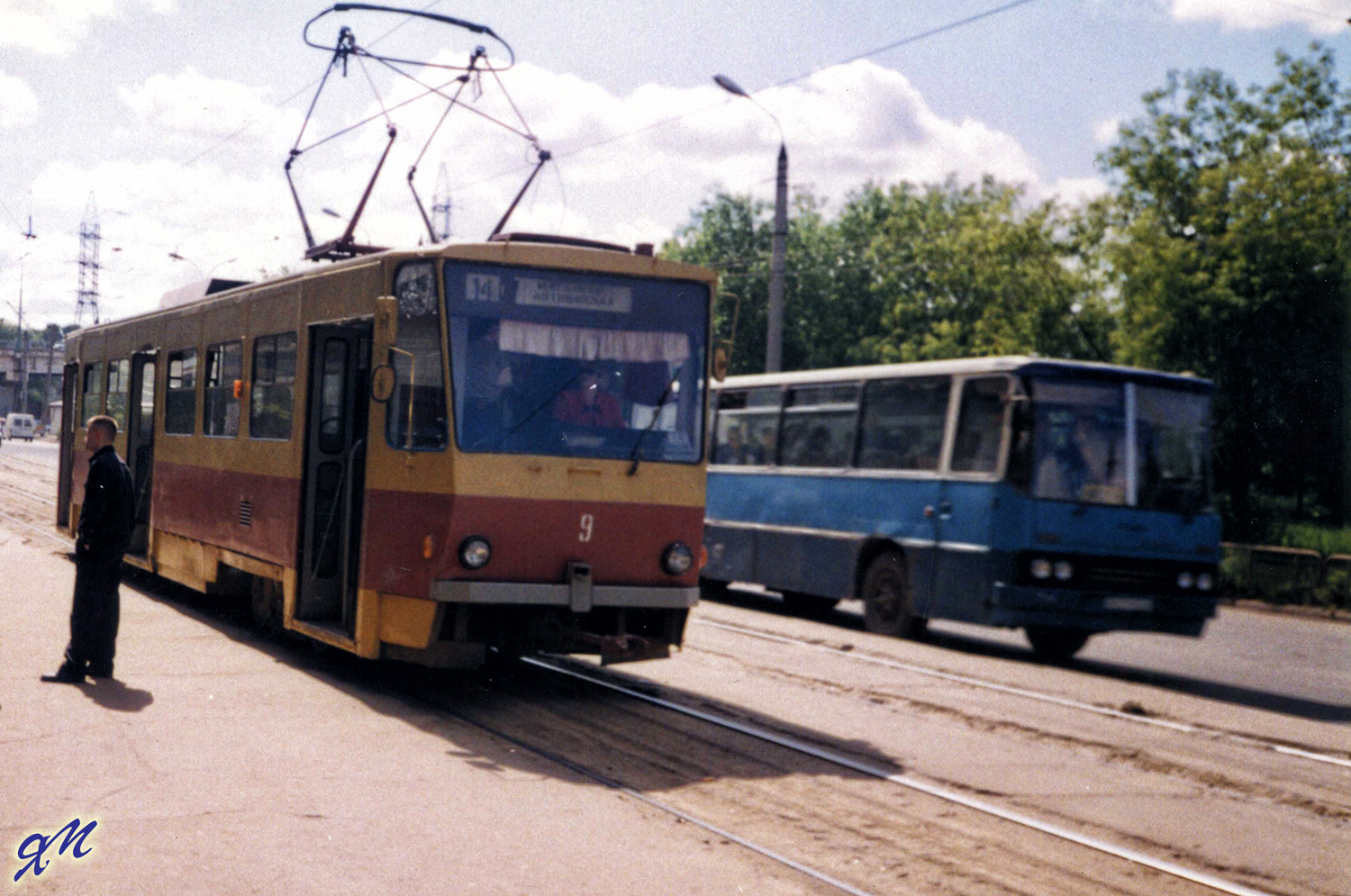 Тверь, Tatra T6B5SU № 9; Тверь — Тверской трамвай на рубеже XX и XXI вв. (2000 — 2001 гг.)