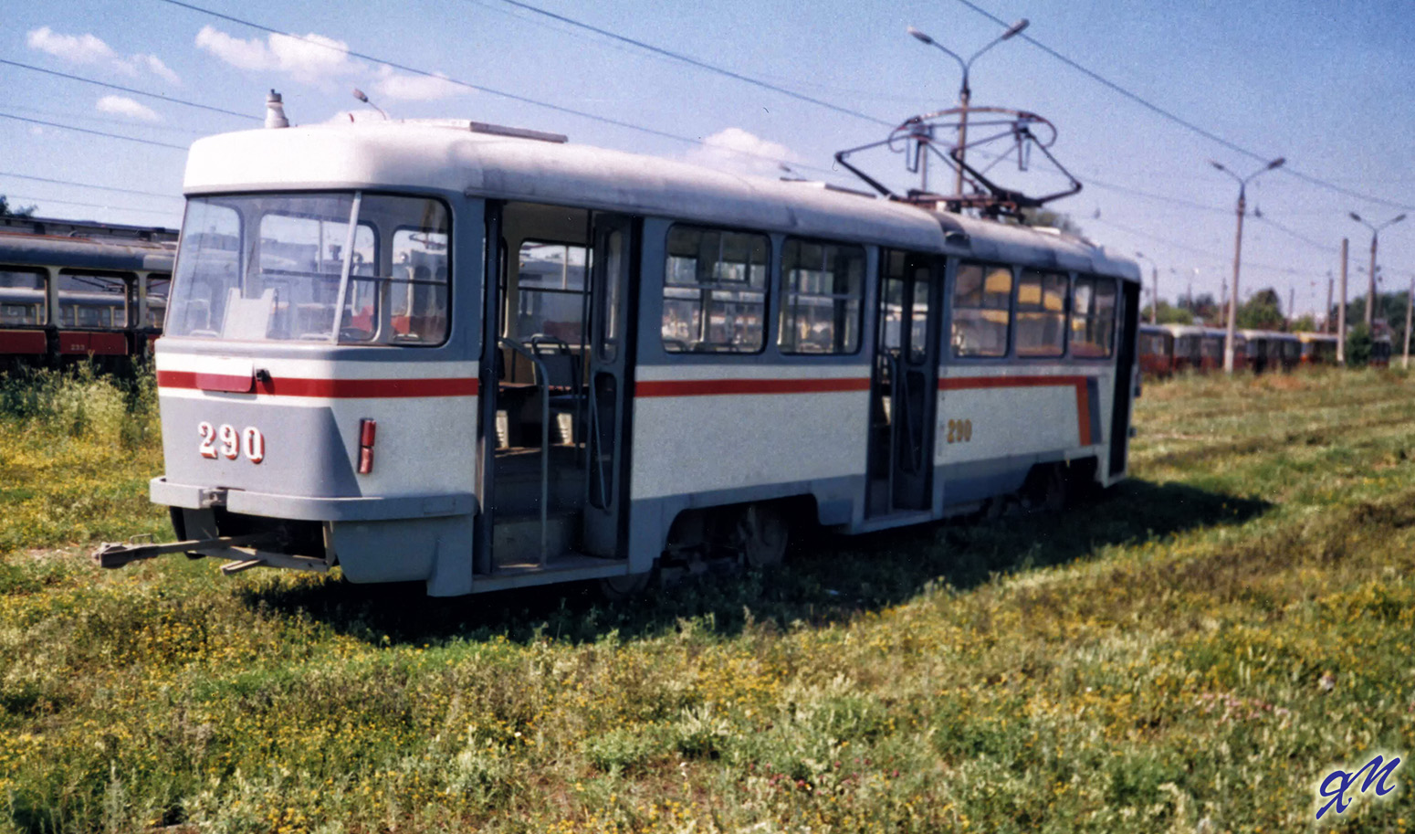 Тверь, Tatra T3SU № 290; Тверь — Трамвайное депо № 2 Тверь, Tatra T3SU № 290; Тверь — Трамвайное депо № 2
