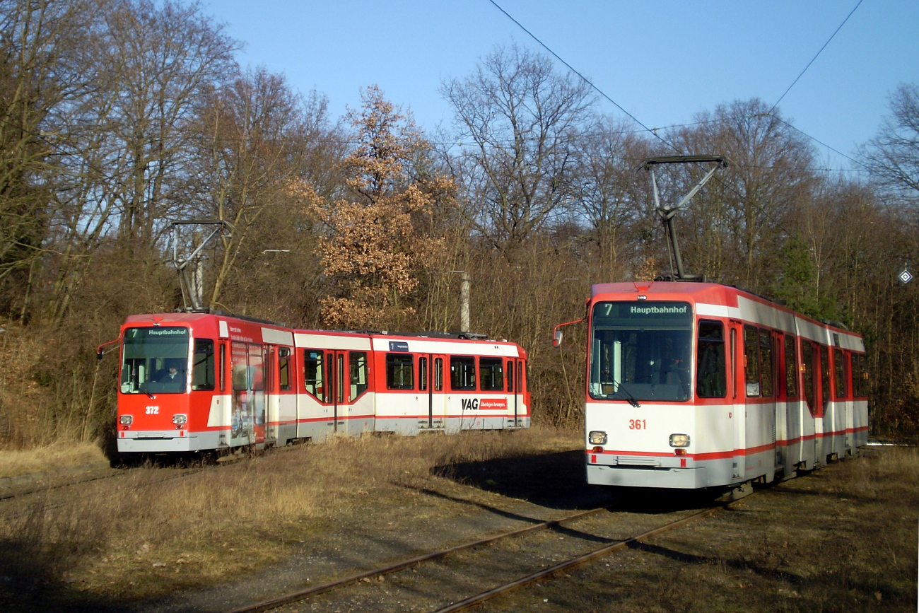 Нюрнберг, MAN/Duewag N8S-NF № 361; Нюрнберг, MAN/Duewag N8S-NF № 372