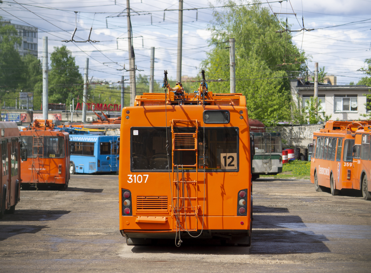 Нижний Новгород, СВАРЗ-МАЗ-6235.00 № 3107