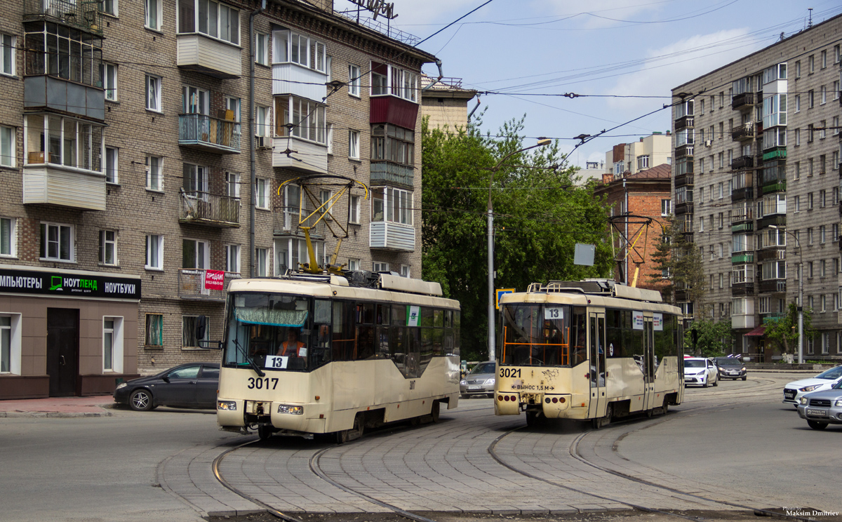 Новосибирск, БКМ 62103 № 3017; Новосибирск, БКМ 62103 № 3021