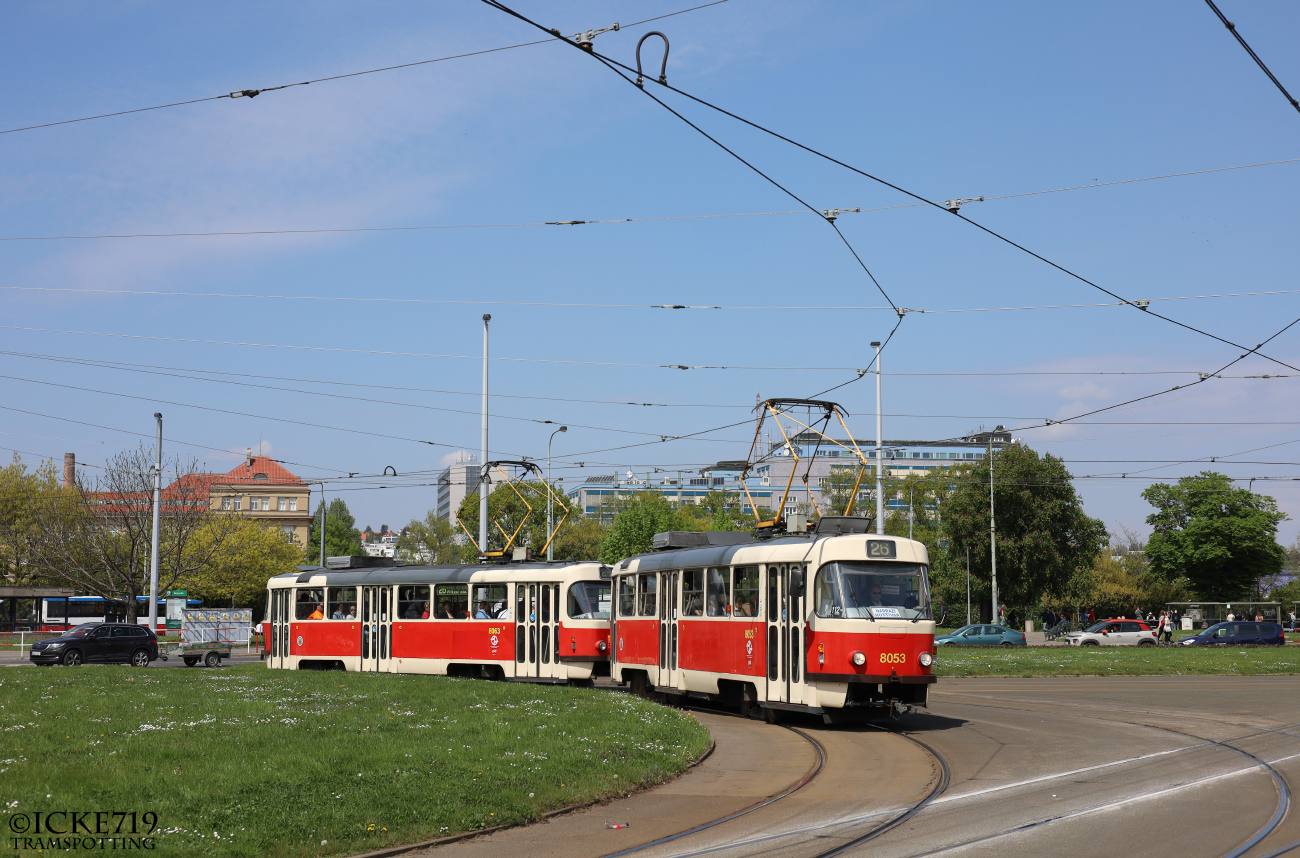 Прага, Tatra T3M2-DVC № 8053 Прага, Tatra T3M2-DVC № 8053