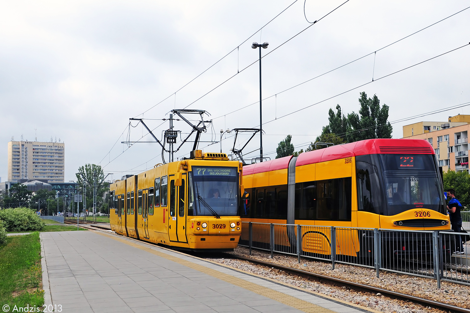 Варшава, Konstal 116Na/1 № 3029